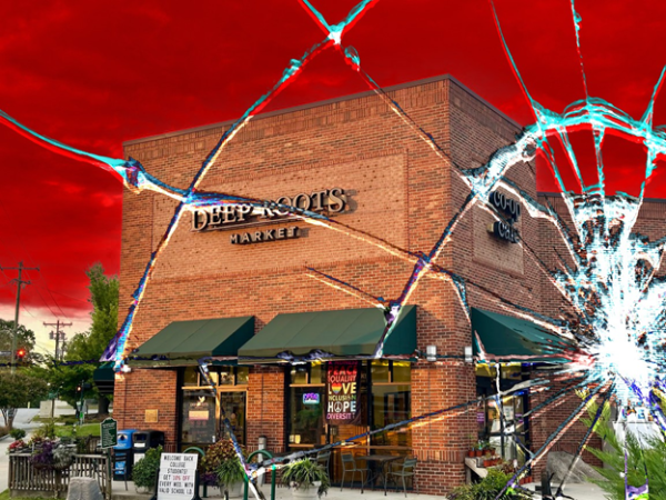 Protesters strike Greensboro